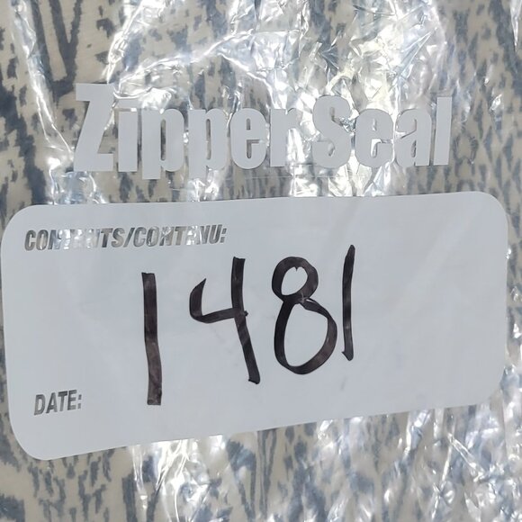 Jade Melody Tam Women's Cream & Black Zigzag Short Sleeve Mini Dress Size Medium - Picture 12 of 12